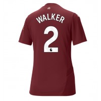 Manchester City Kyle Walker #2 3rd trikot Frauen 2024-25 Kurzarm